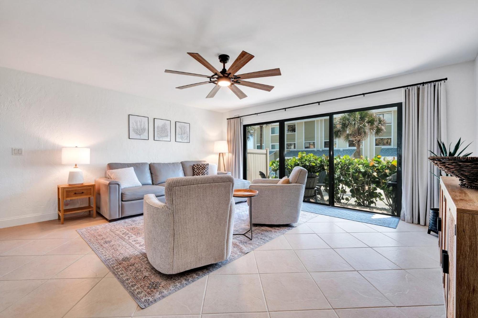 Oceanside Village Townhouse No Drive New Smyrna Beach, Private Ground Floor Patio W Grill Exteriér fotografie